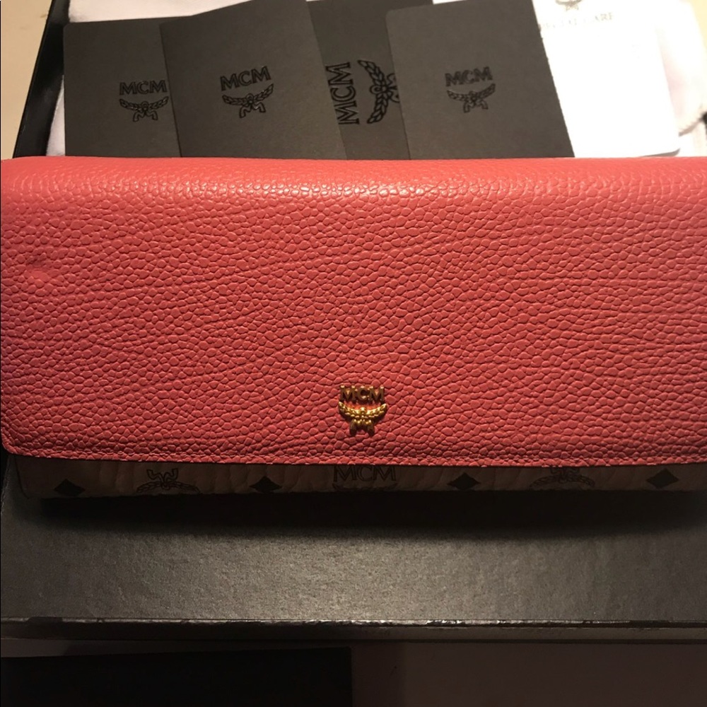MCM Flap Wallet
